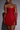 Pixie Mini Dress - Red Sparkle