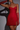 Pixie Mini Dress - Red Sparkle