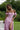 Chic U-Neck Floral Midi Dress