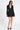 INS Style Deep V Single-Breasted Blazer Mini Dress