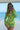 Lime Swirl Mini Dress Whit Sarong