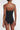 Colorblock One Piece Swimsuit Set