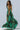 Ink Green Cutout Swimsuit Set
