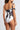 Chinese Ink Print One Piece Swimsuit Set
