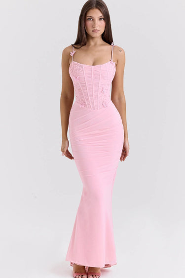 Romola AppliquΓ© Maxi Dress