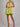 Fanny Metal Chain Satin V-neck Mini Doll Dress