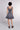 Mona Abstract Print Square Neck Mini Knit Dress