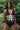 Cutout Black and White One-Piece Swimsuit