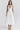 White Cotton Halter Midi Sundress