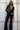 Black Shine Backless Jumpsuit