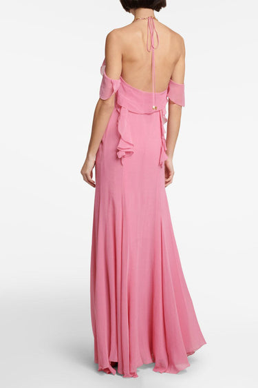 Pink Mist Rose Maxi Dress