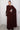 Draped Long Sleeve Maxi Dress