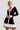 Alexia Contrast Ruffle Bow Mini Knit Dress