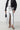 Andrey Metallic Maxi Slit Skirt